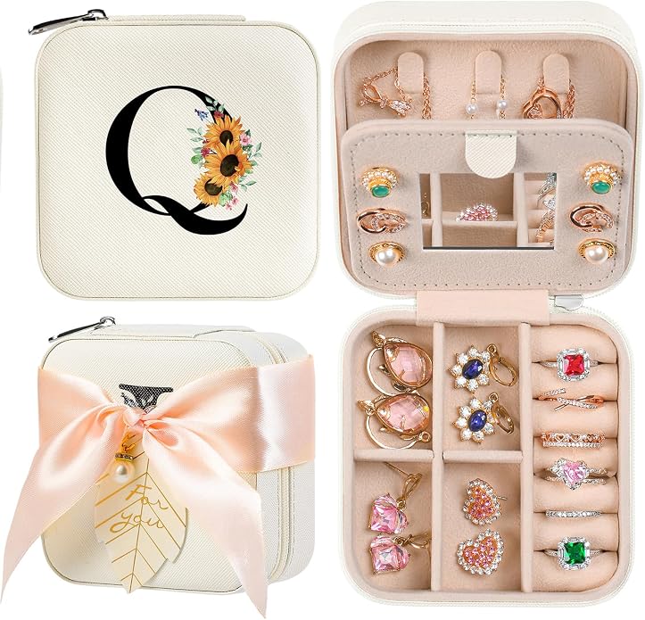AYGXU Travel Jewelry Box for Women and Girls