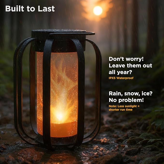 Modern Solar Lanterns Outdoor Waterproof