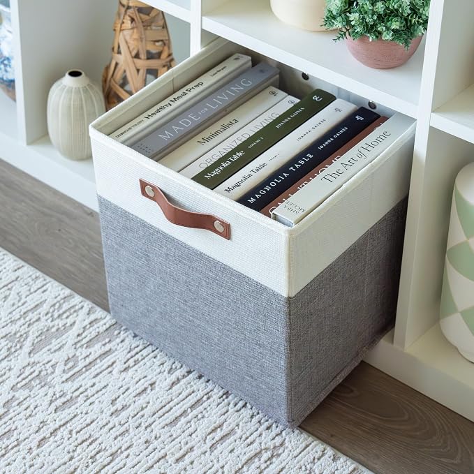 OrganiHaus 12x12 Fabric Storage Bins