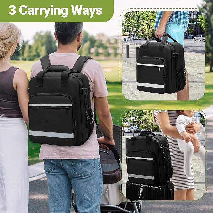 Lightweight Small Stroller Bag Compatible