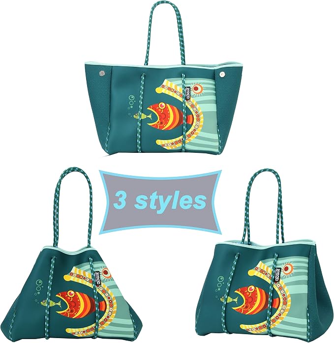 QOGiR Neoprene Multipurpose Beach Bag Tote