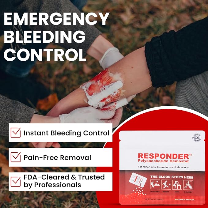 Responder First Aid Powder- FDA Cleared