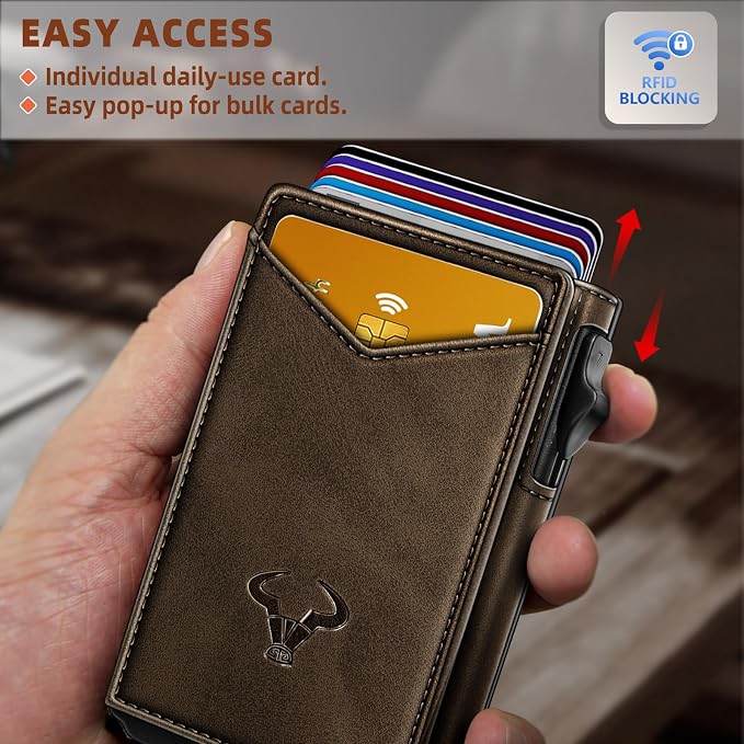 BULLIANT Men Wallet, Money Clip Wallet Slim