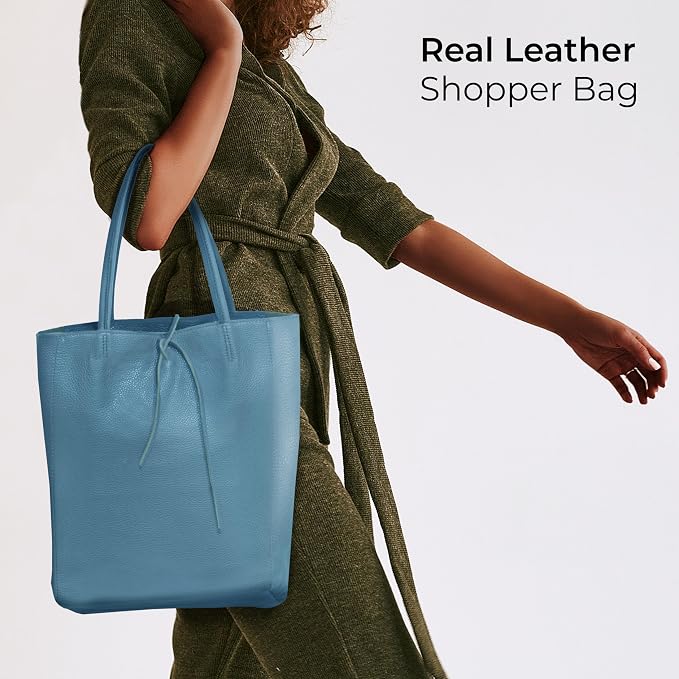 Italian Calf Leather Tote for Women