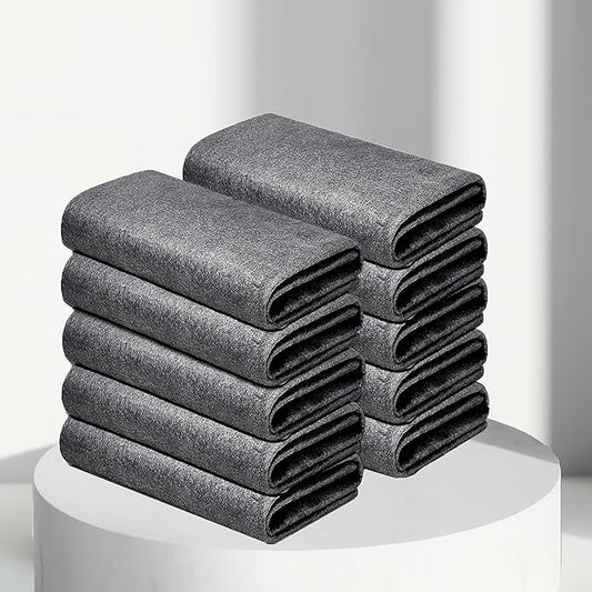 10 Pcs 11×11 Inches New Real Magic Cloth Thickened Magic Cleaning Cloth