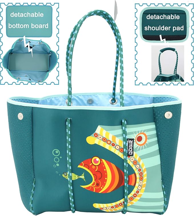 QOGiR Neoprene Multipurpose Beach Bag Tote