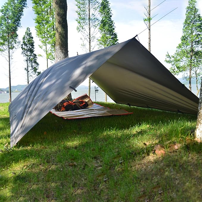 KALINCO Tent Tarp, Picnic Mat Camping Tarp Tent Hammock Tarp, pu Waterproof