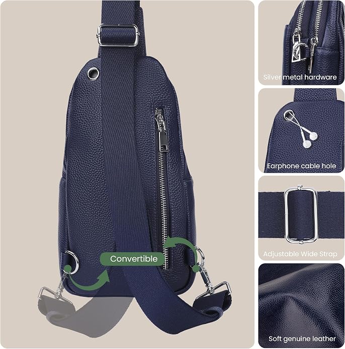 befen Genuine Leather Small Sling Bag