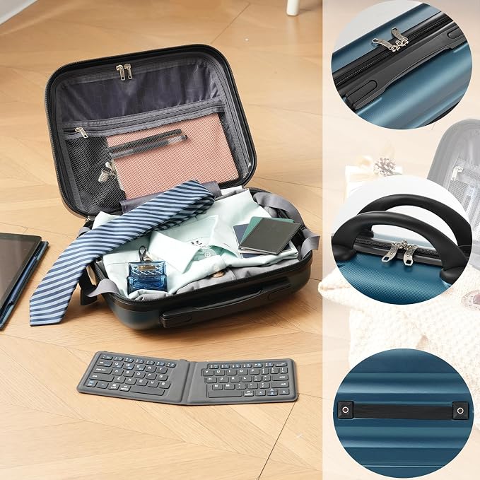 Merax Luggage Sets 6 Piece Hardshell ABS Suitcases