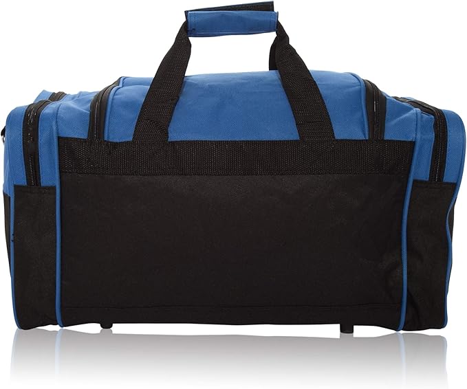 DALIX 21" Blank Sports Duffle Bag Gym Bag Travel Duffel