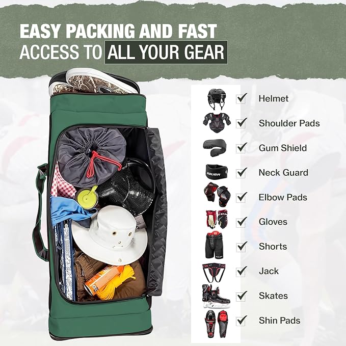 Jetstream Heavy Duty Multi Pocket Durable Sports Gym Equipment Travel Duffel Bag