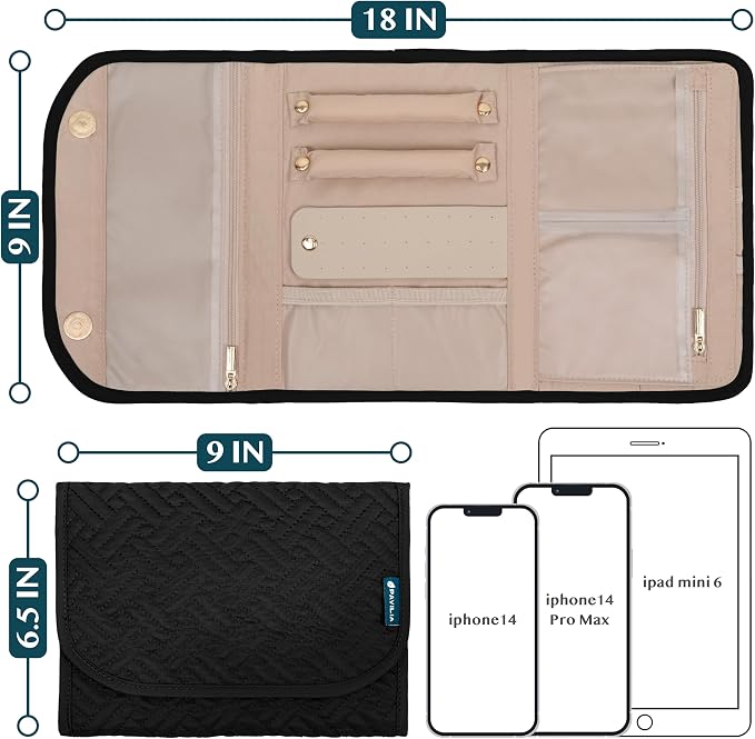 Pavilia Foldable Jewelry Organizer