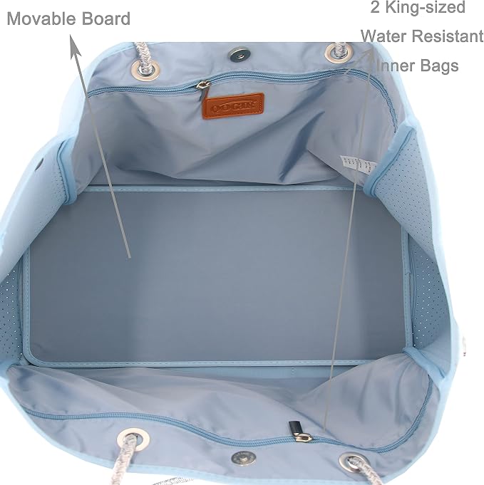QOGiR Neoprene Multipurpose Beach Bag Tote