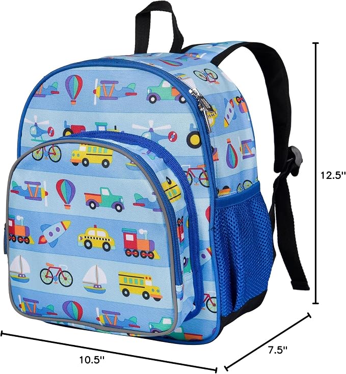 Wildkin 12-inch Kids Backpack – Padded, Adjustable