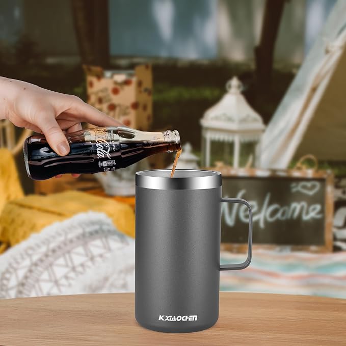 KXIAOCHEN 20oz Insulated Coffee Mug