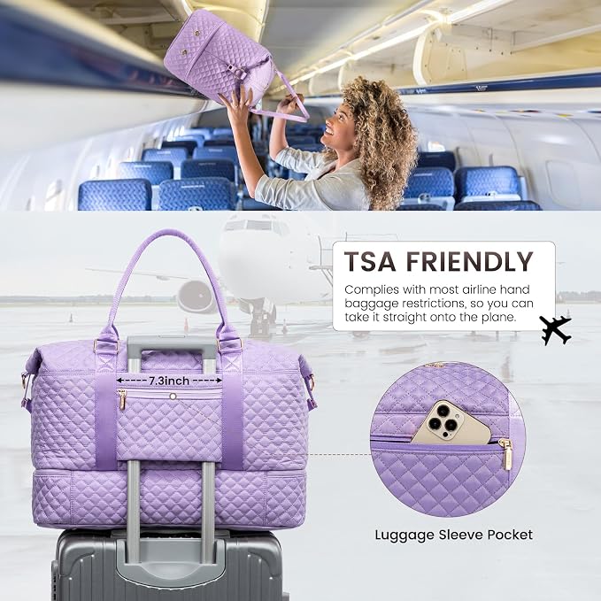 LOVEVOOK Travel Duffle Bag, Weekender Bags