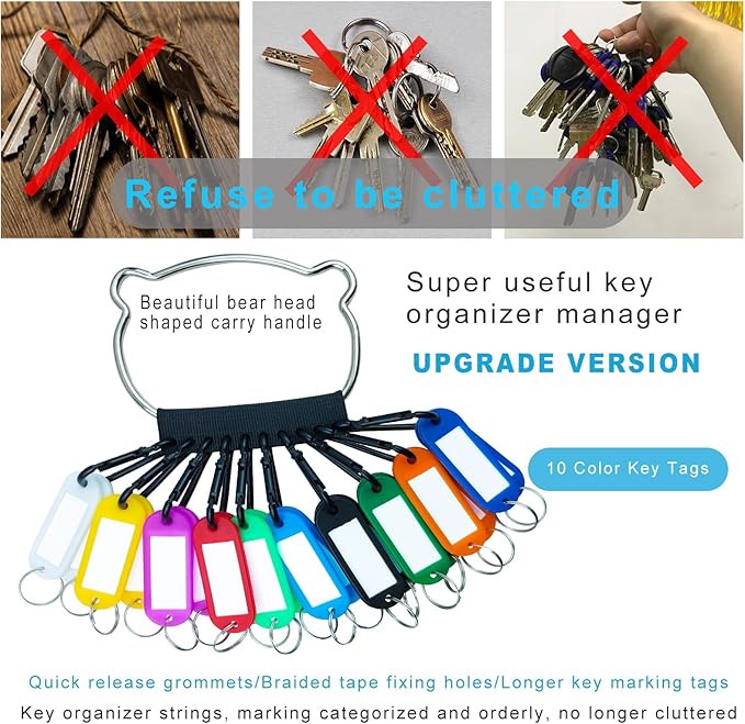 Portable Key Organizer Manager