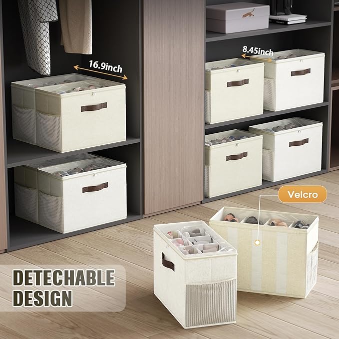 Budding Joy 2 Pack Shoe Organizer