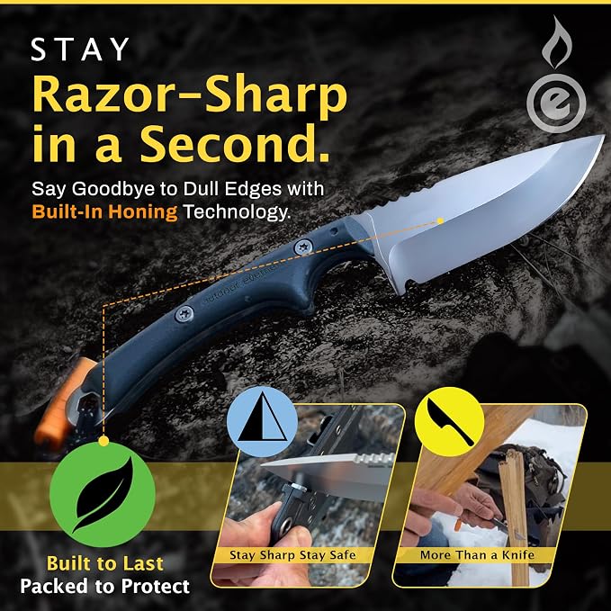 Scout Feather - Fixed Blade Survival Knife
