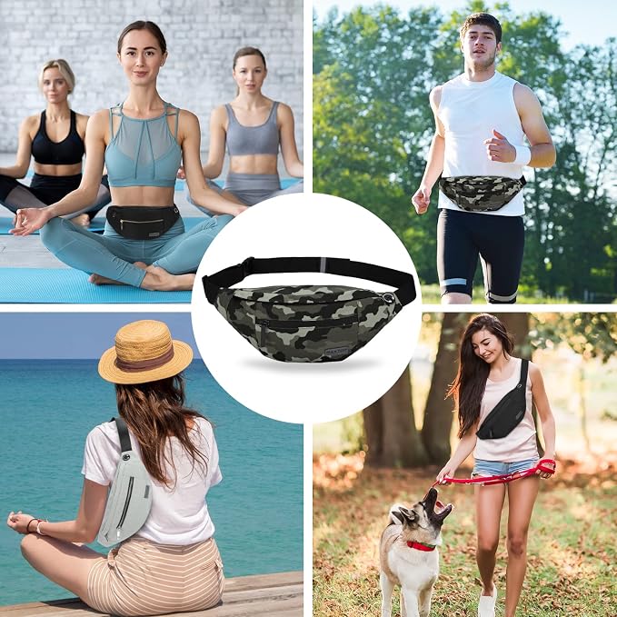 MAXTOP Large Crossbody Fanny Pack