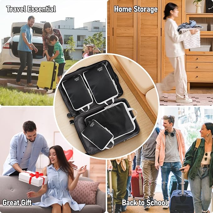 4-Piece Packing Cube Set