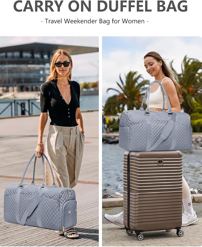 Weekender Travel Duffle Bag for Women