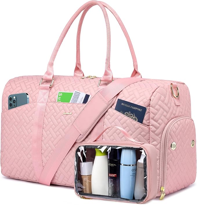 Women Duffle Weekender Travel Bag: Large Duffel Bags