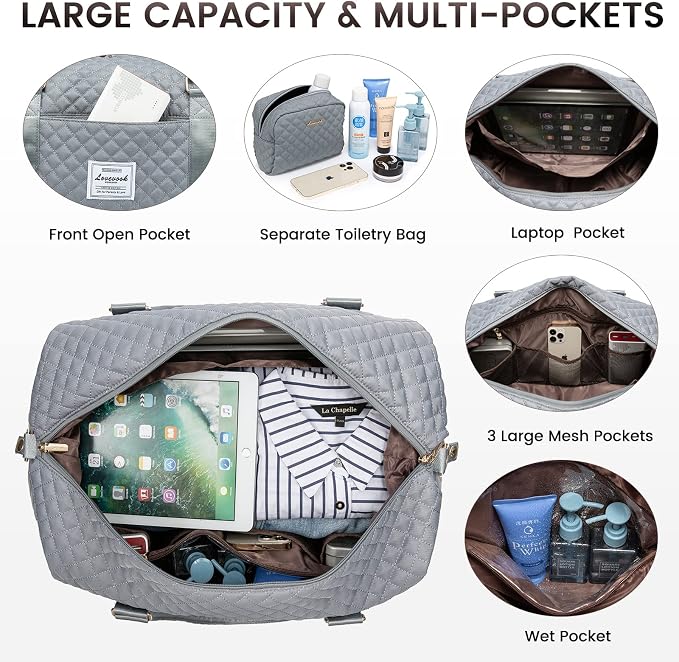 LOVEVOOK Travel Duffle Bag, Weekender Bags
