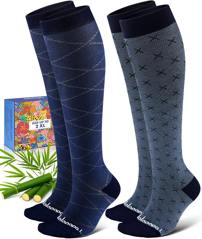 Bamboo Viscose Compression Socks