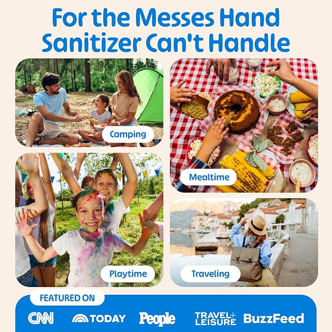 Fomin Mini Hand Sanitizer Wipes 8 Pack