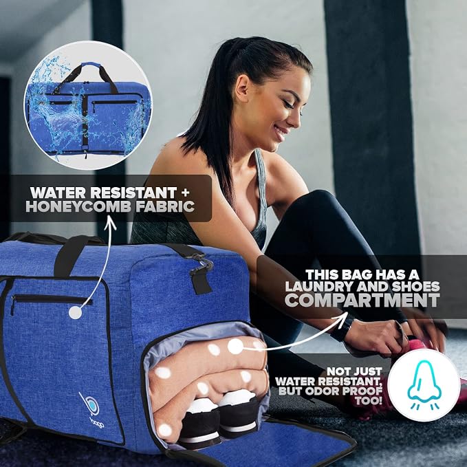 Bago Large Foldable Duffel Bags