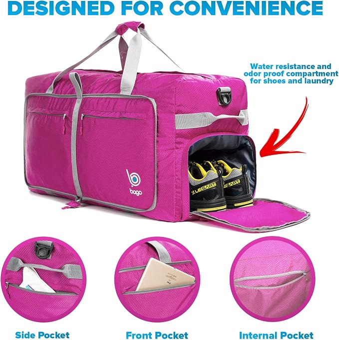 Bago Large Foldable Duffel Bags