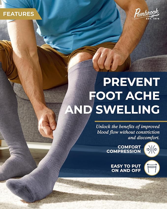 Pembrook Light Compression Socks