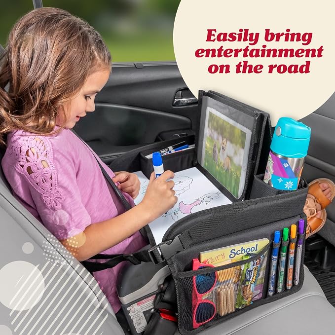 Lusso Gear Kids Travel Tray for Car