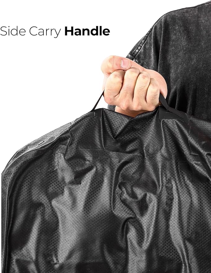 Vacuum Bags for Travel, 180° Open Zipper, IP67 Waterproof, Reusable Space Saver