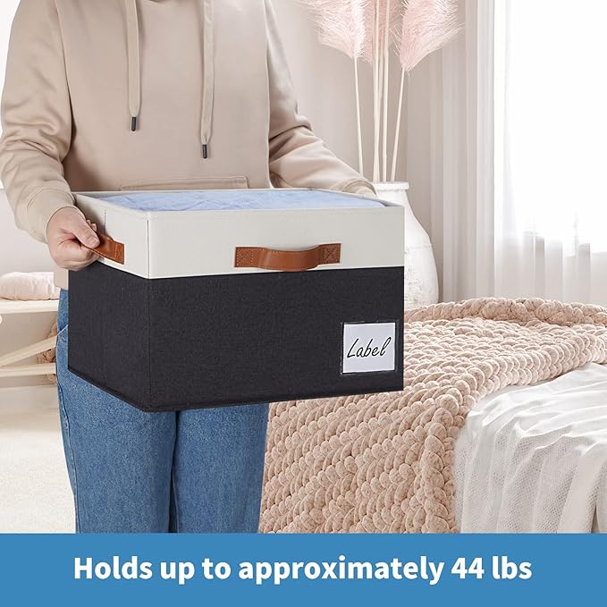 GhvyenntteS Large Storage Bins