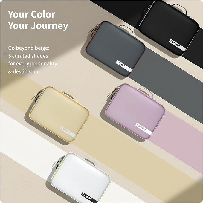 Cipway 5 Set Packing Cubes for Travel Suitcase Organizer for Accessories