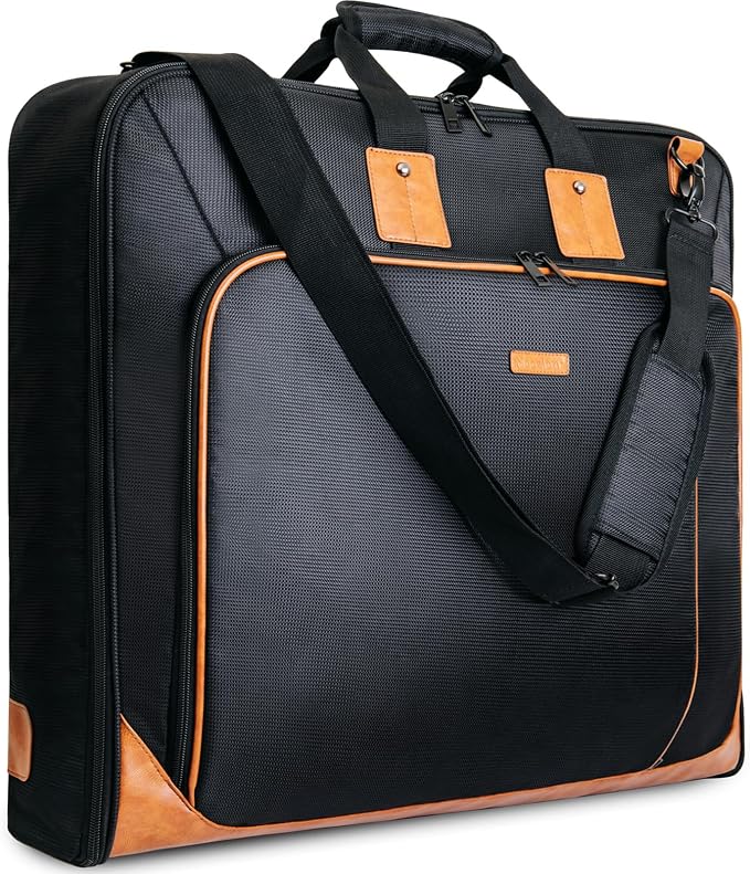 Noozion Garment Bag for Travel Large Carry On Suit Bag Hanging Travel Suit Bags