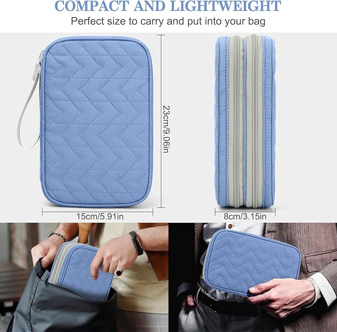 FYY Electronic Organizer, Large Travel Cable Organizer Bag Pouch Electronic