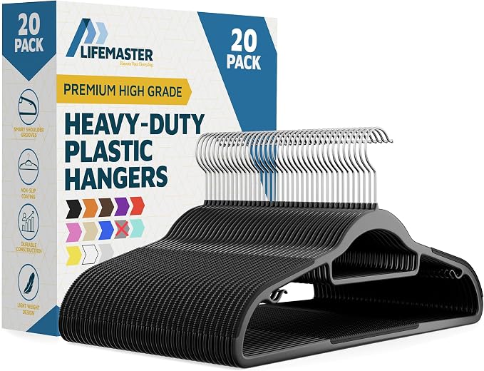 Lifemaster Versatile Clothes Hanger Set