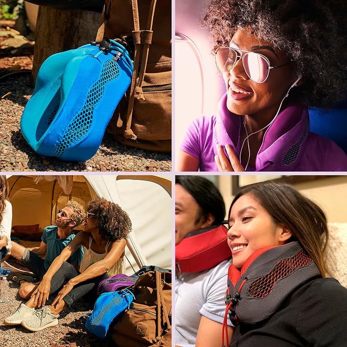Evolution Cool Travel Neck Pillow by Cabeau