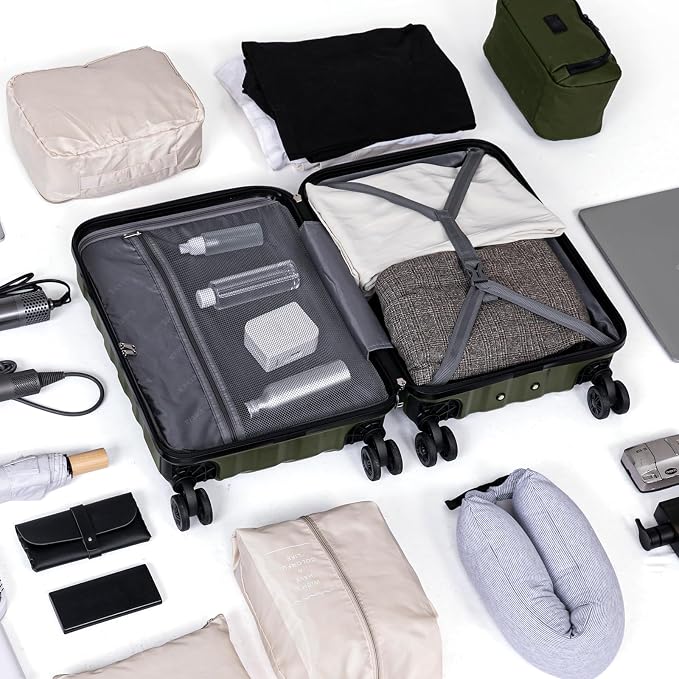 Luggage Sets 5 Piece, Suitcases