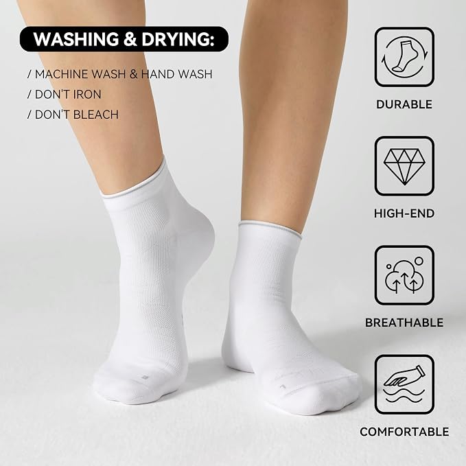 CS CELERSPORT 2/5 Pairs Ankle Compression Socks