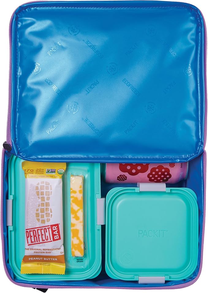 PackIt Freezable Classic Lunch Box, Built