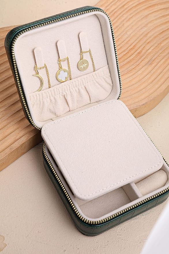 S.Leaf Travel Jewelry Organizer Travel Jewelry Boxes