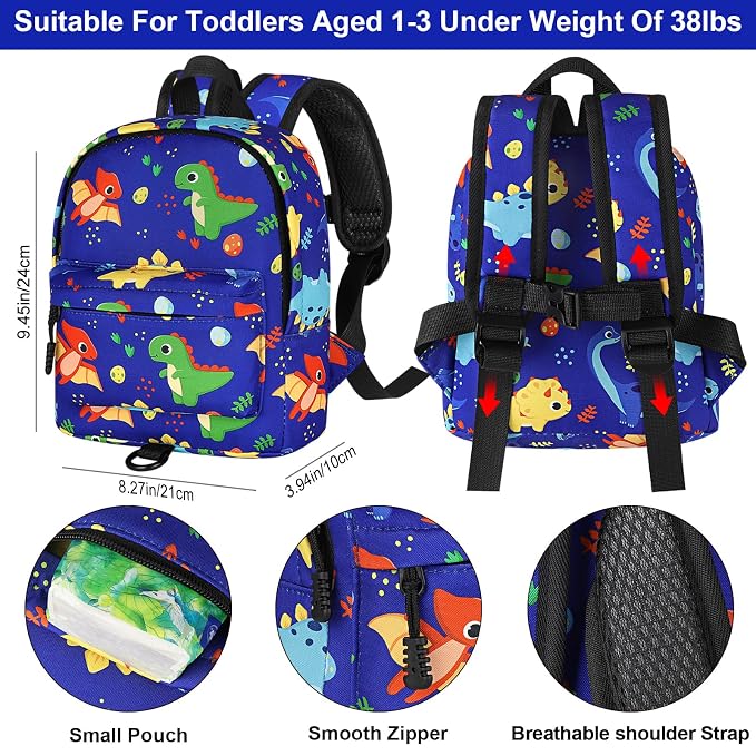 Accmor Toddler Backpack Leash Harness, Cute Kids Backpack