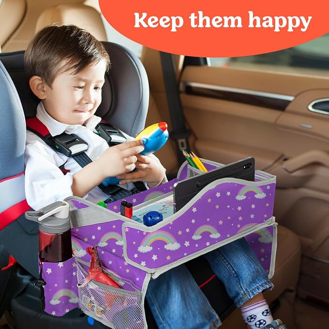 PILLANI Kids Travel Tray for Car