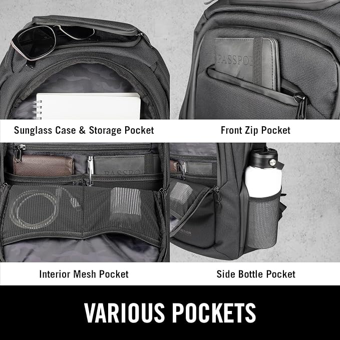 Kenneth Cole REACTION Abrasion-Resistant Parker Laptop Backpack