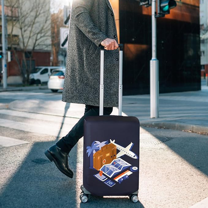 HYPER VENTURE Washable Luggage Cover