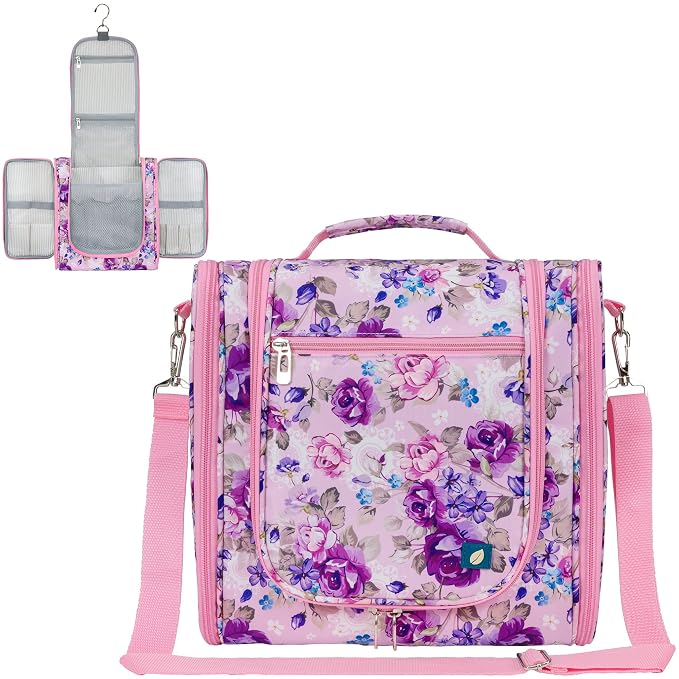 PAVILIA Extra Large Toiletry Bag Travel Bag